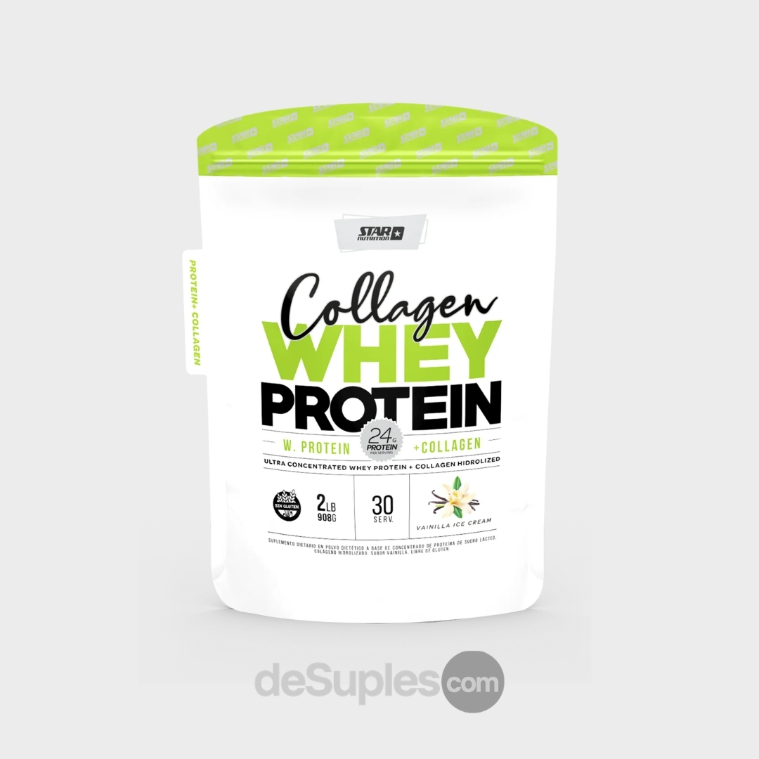 Collagen Whey Protein Star Nutrition 2 lb
